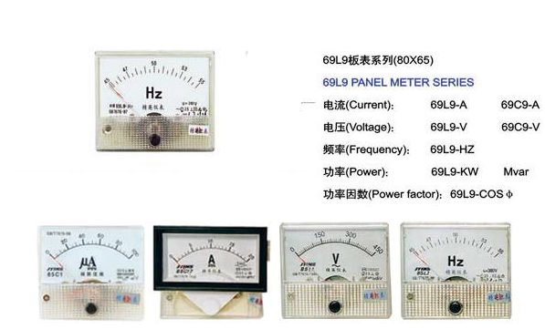69L9、69C9-A、V交直流電流電壓表